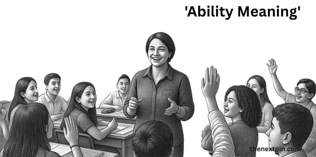 Natural ability to teach and explain clearly – real-life example of discovering and using one's ability for confidence and success.