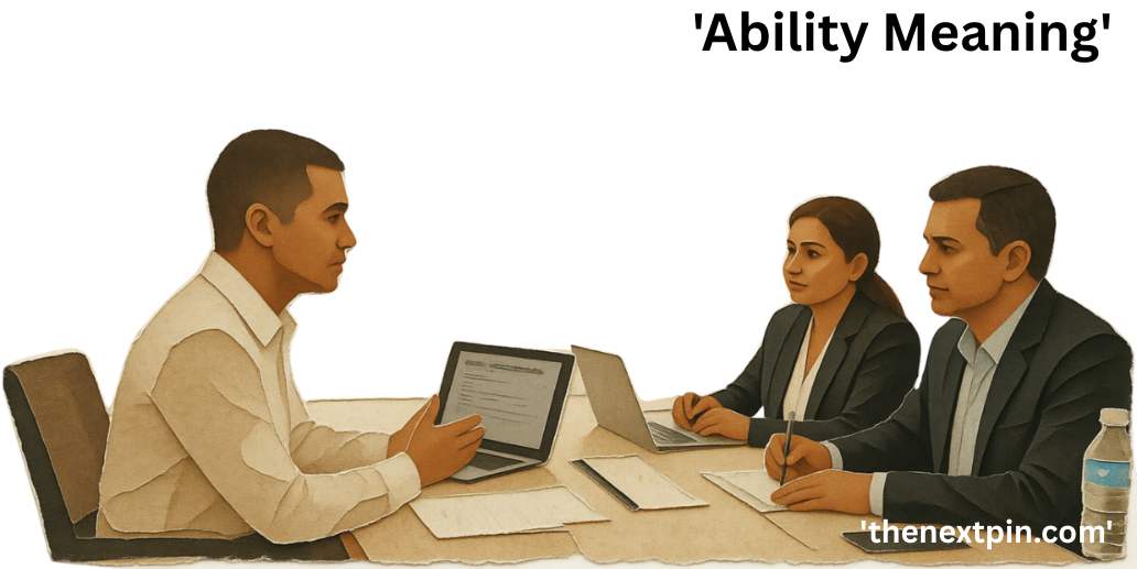 Ability meaning in English with real examples for job interviews and IELTS – how to use 'ability' naturally in speaking and writing