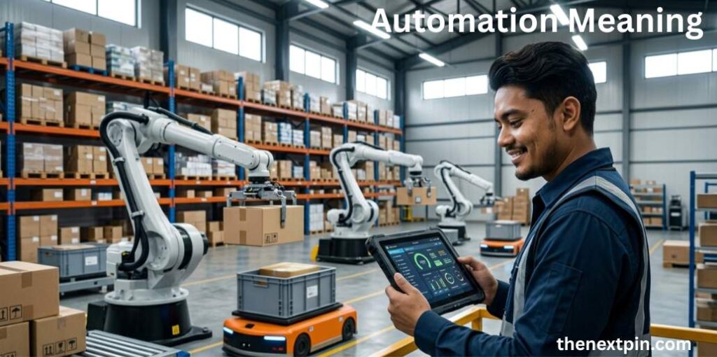 A young guy is checking AI Automation